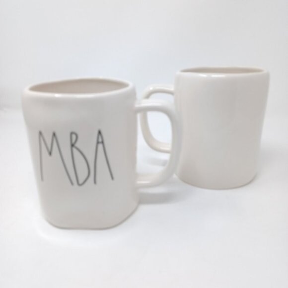 Rae Dunn by Magenta MBA Ceramic Coffee Mug | Set of 2 | NWOT | 16 oz | Rustic - Picture 5 of 7
